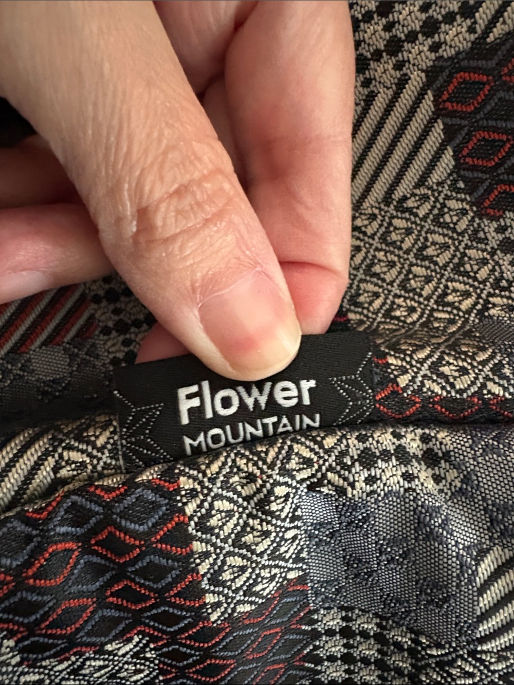 NWT Flower Mountain Weekend Bag in Patchwork Denim-Multi - Picture 10 of 10